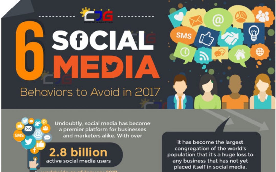 Social Media Behaviors Your Brand Needs to Avoid in 2017 [Infographic]