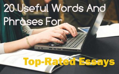 20 Useful Words And Phrases For Top-Rated Essays [Infographic]