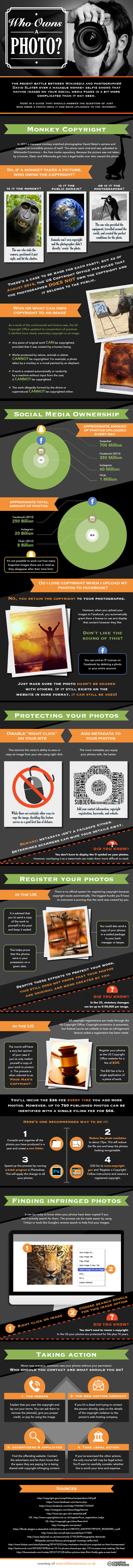 Who has the Photo Copyright and Ownership [Infographic]
