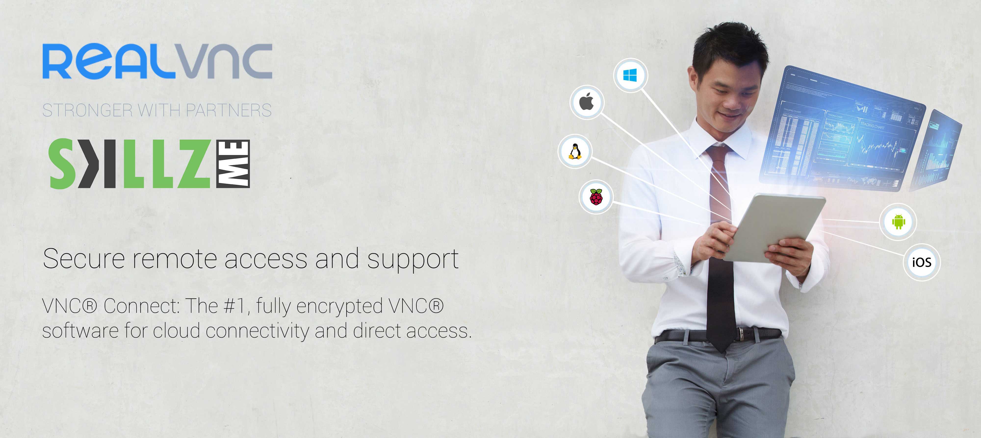 Secure remote Access with RealVNC
