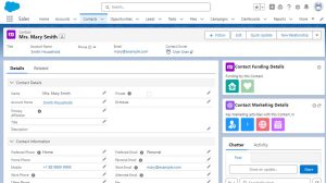 Salesforce screenshot